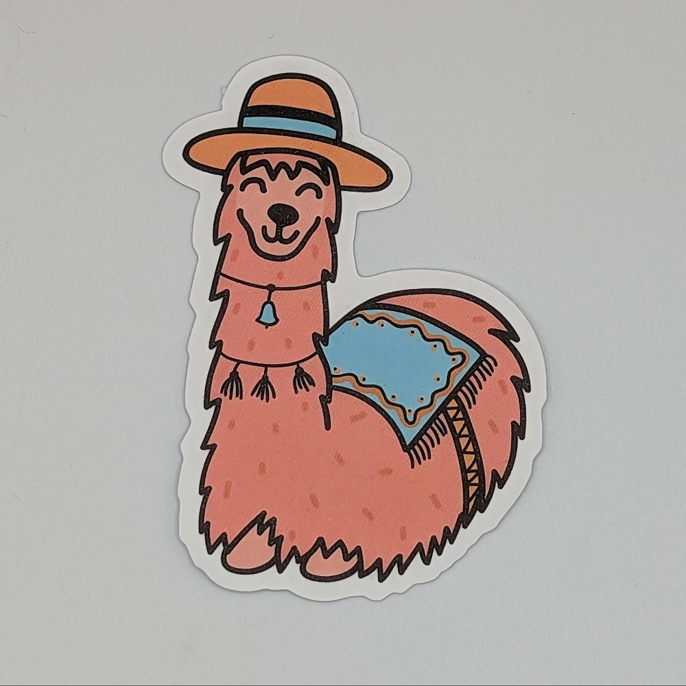 Llama Sticker